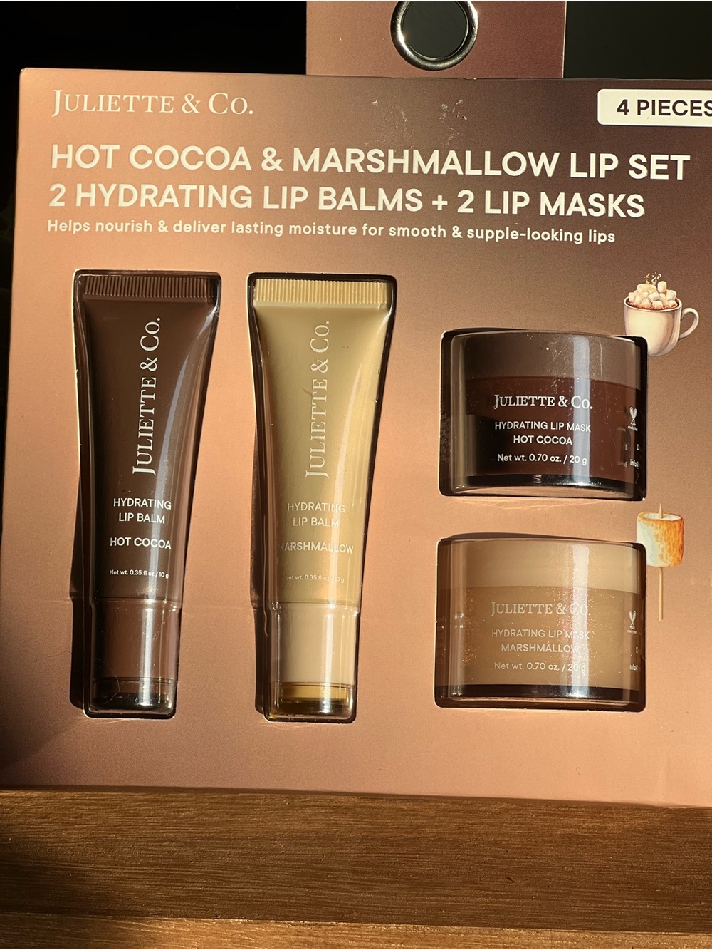 Hot Cocoa & Marshmallow Hydrating Lip Set - Picture 1 of 2